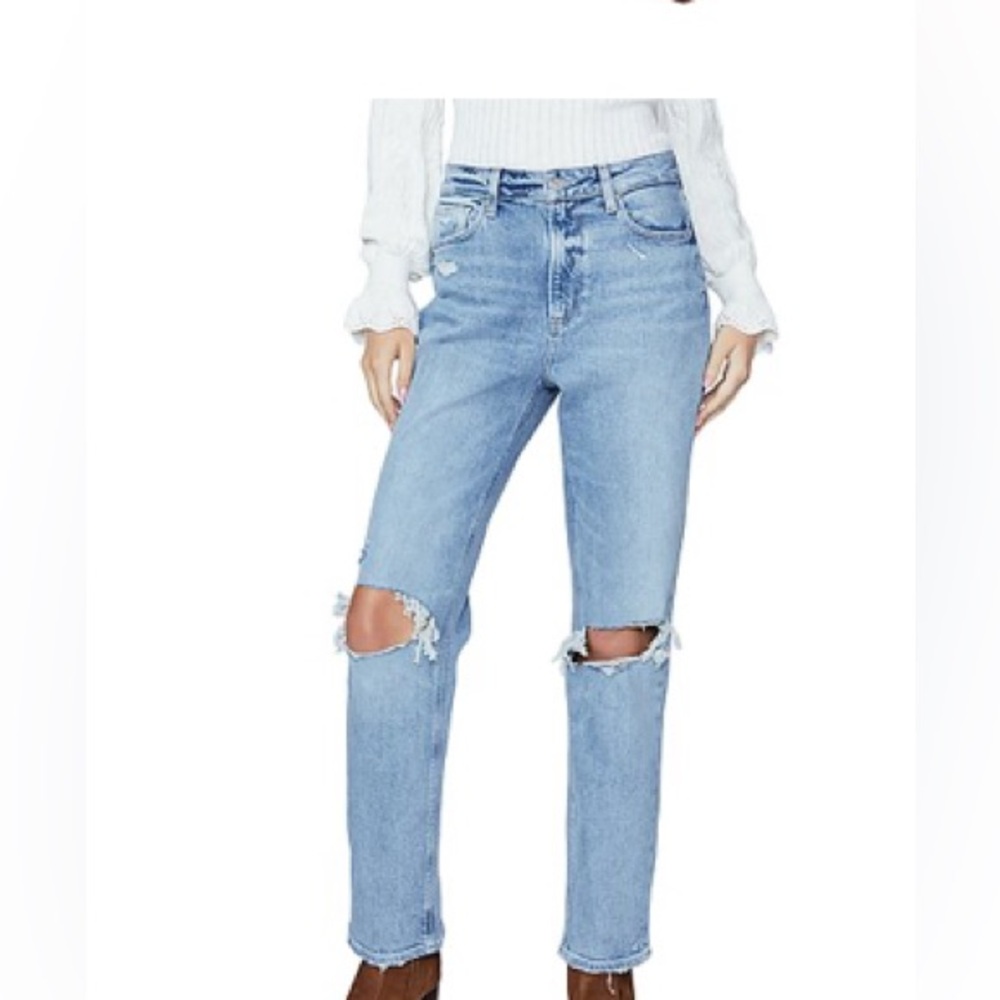 Paige Denim High Rise Noella Belt Jean